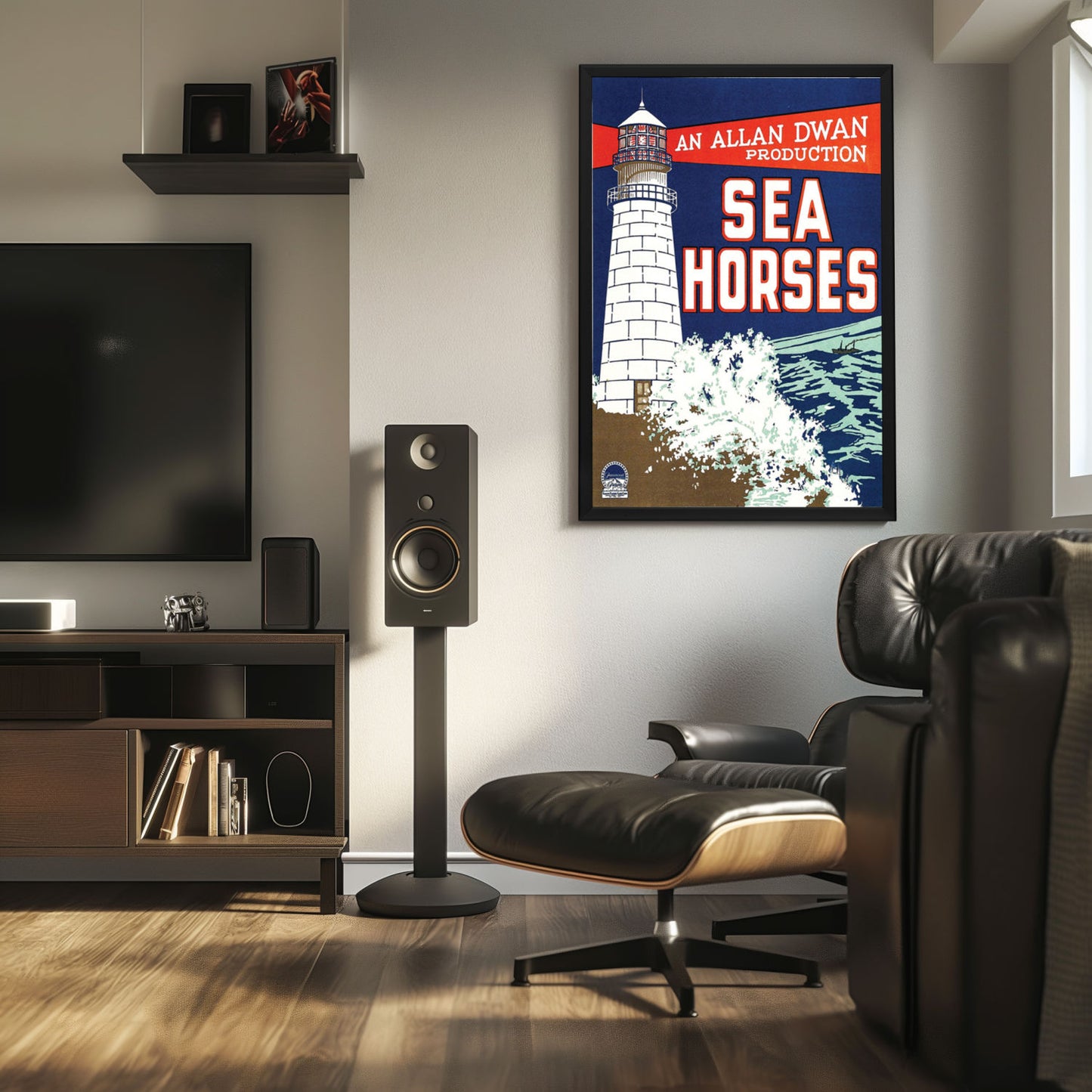 "Sea Horses" (1926) Framed Movie Poster