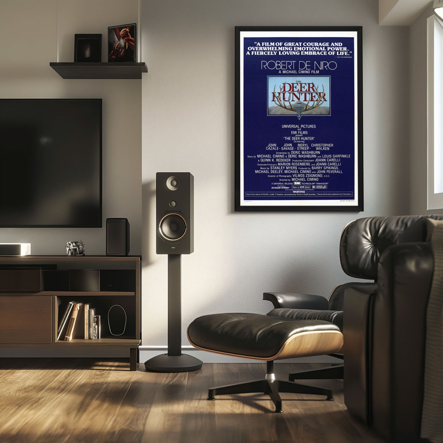 "Deer Hunter" (1978) Framed Movie Poster