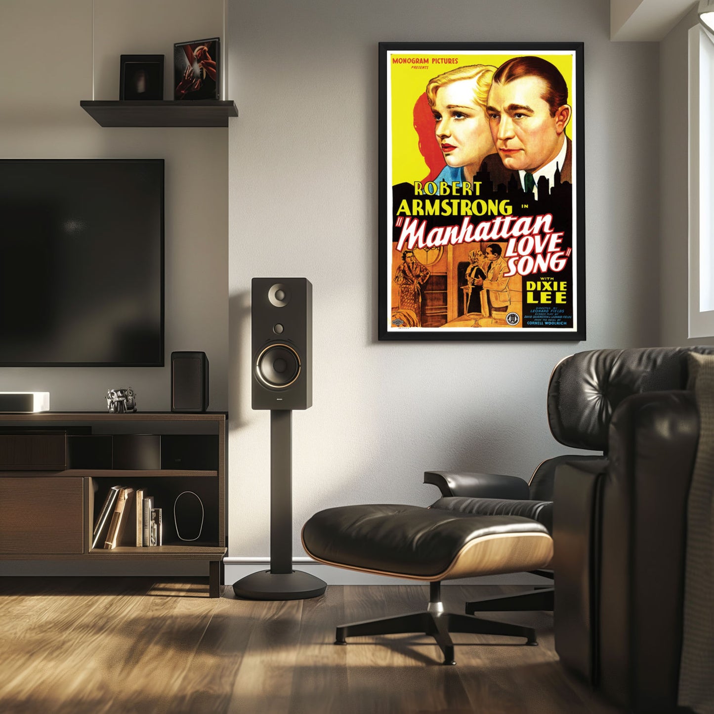 "Manhattan Love Song" (1934) Framed Movie Poster