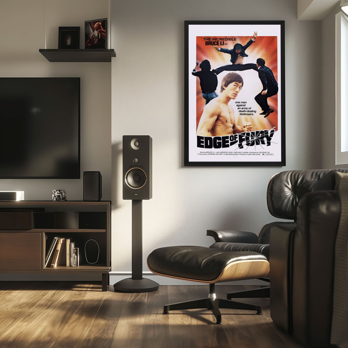 "Edge Of Fury" (1978) Framed Movie Poster