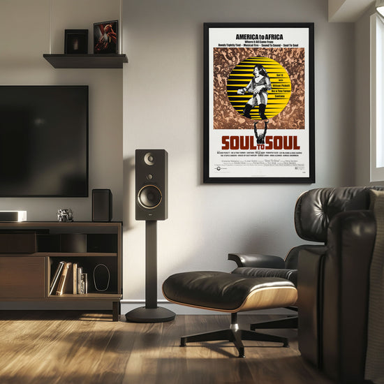 "Soul To Soul" (1971) Framed Movie Poster