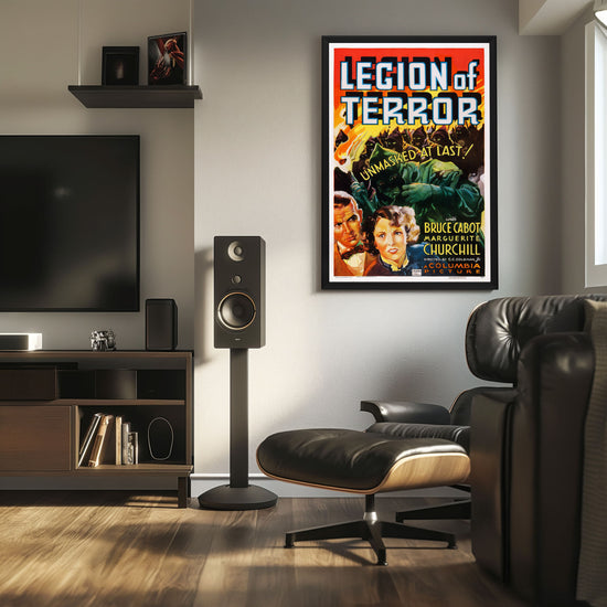 "Legion Of Terror" (1936) Framed Movie Poster