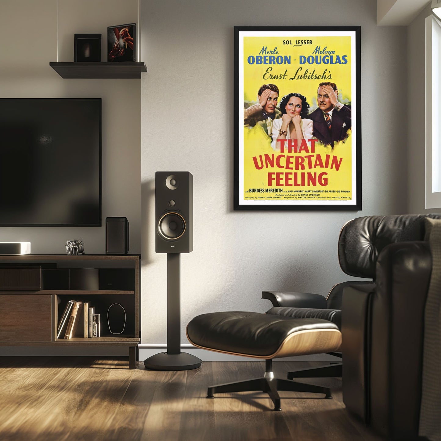 "That Uncertain Feeling" (1941) Framed Movie Poster