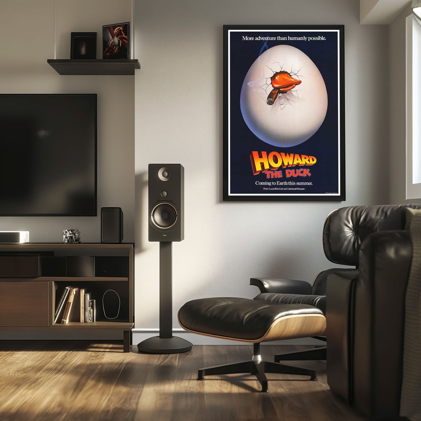 "Howard the Duck" (1986) Framed Movie Poster