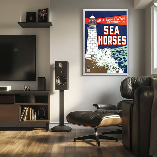 "Sea Horses" (1926) Framed Movie Poster