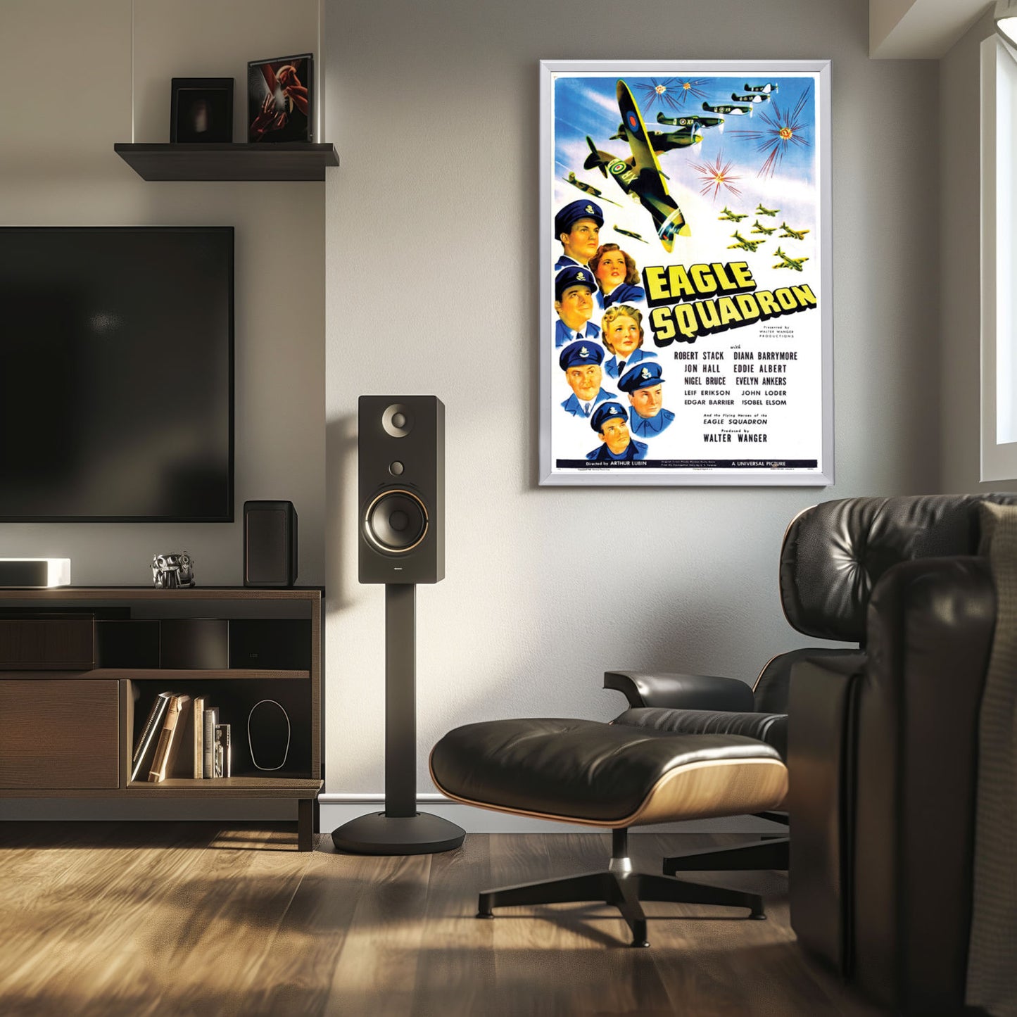 "Eagle Squadron" (1942) Framed Movie Poster