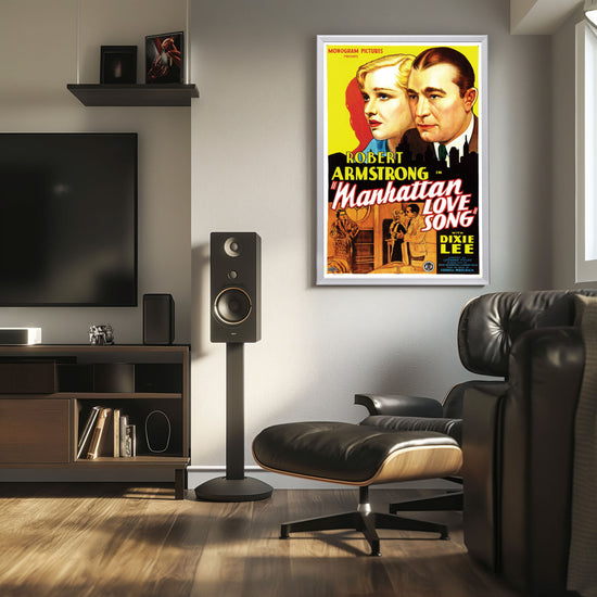 "Manhattan Love Song" (1934) Framed Movie Poster