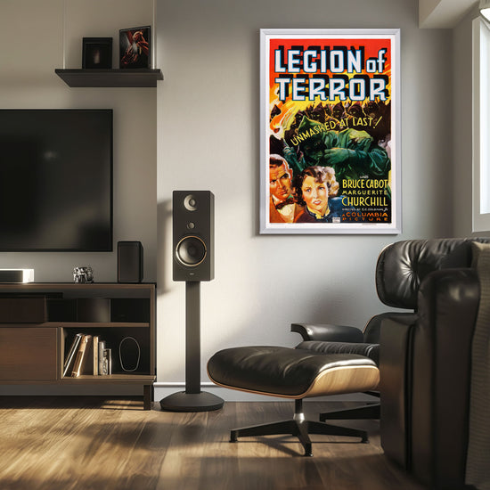 "Legion Of Terror" (1936) Framed Movie Poster