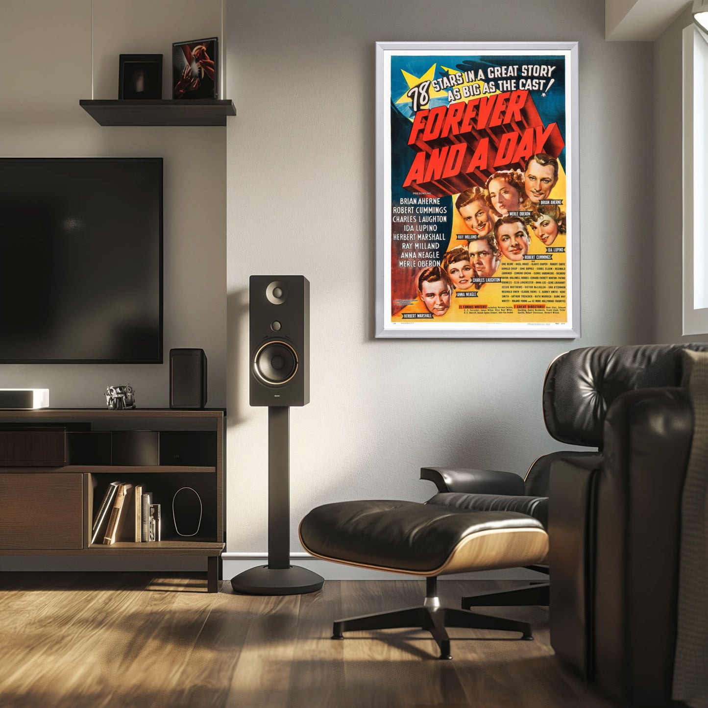 "Forever And A Day" (1943) Framed Movie Poster