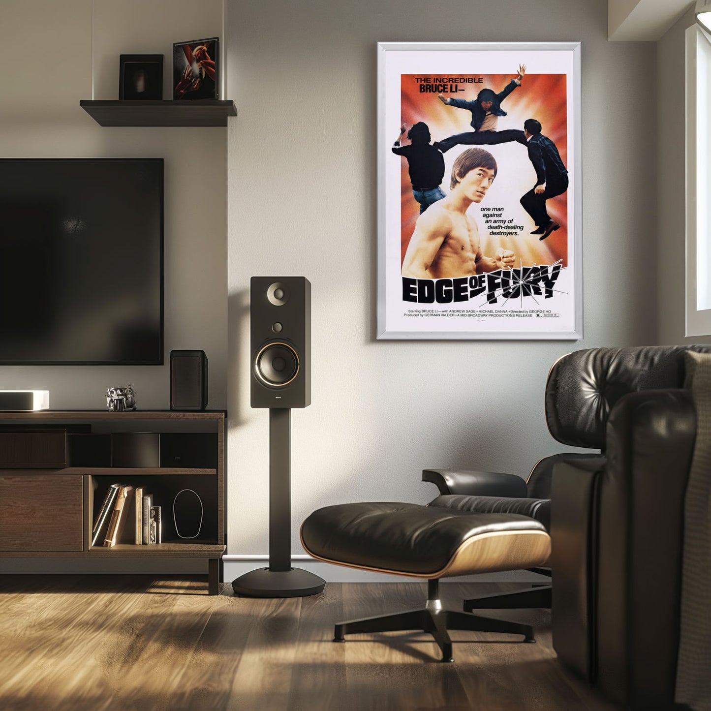 "Edge Of Fury" (1978) Framed Movie Poster