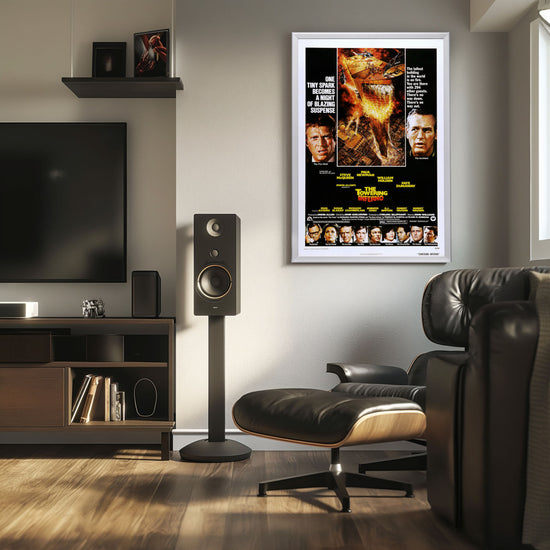 "Towering Inferno" (1974) Framed Movie Poster