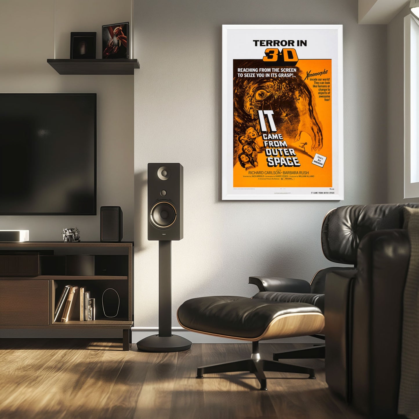 "It Came From Outer Space" (1953) Framed Movie Poster