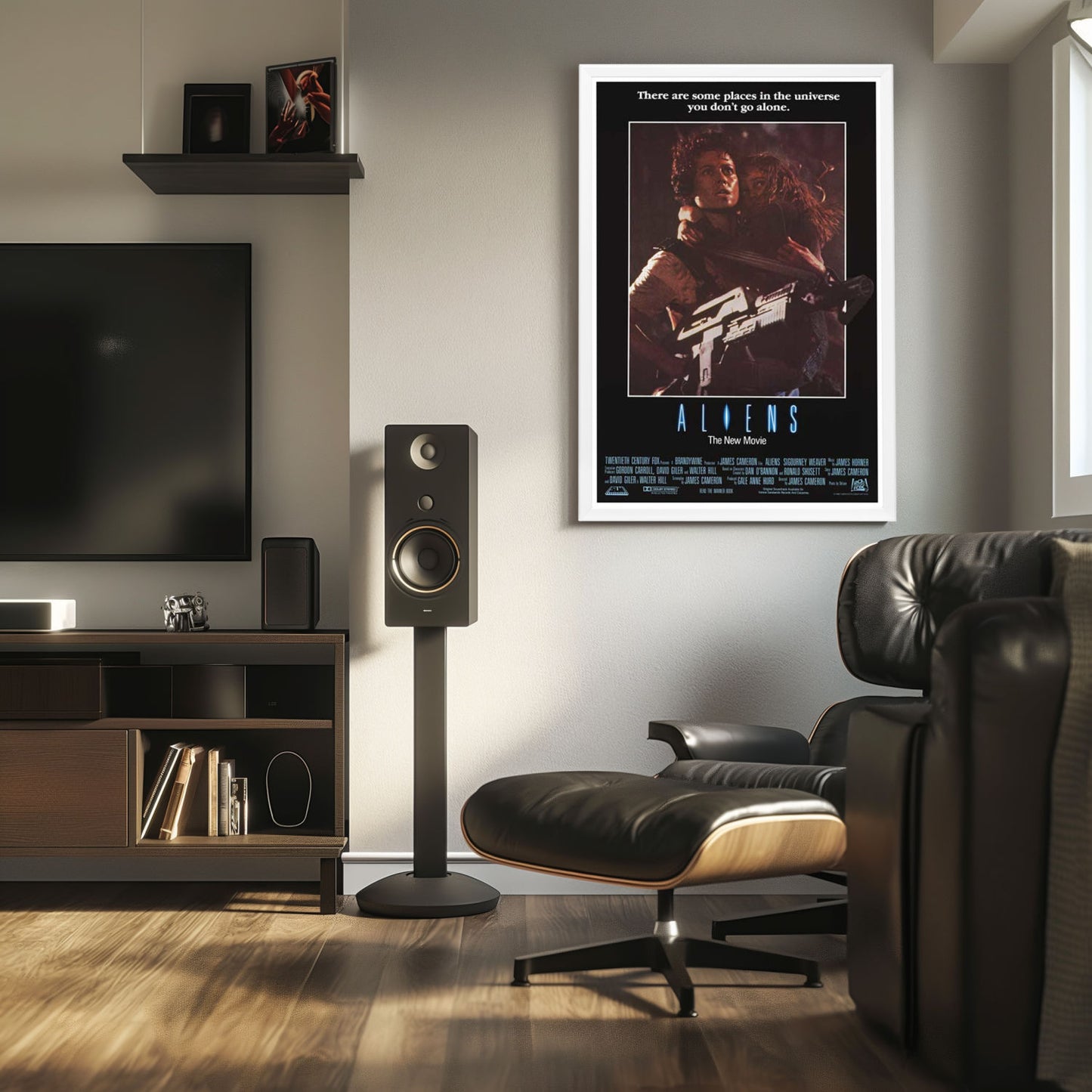 "Aliens" (1986) Framed Movie Poster