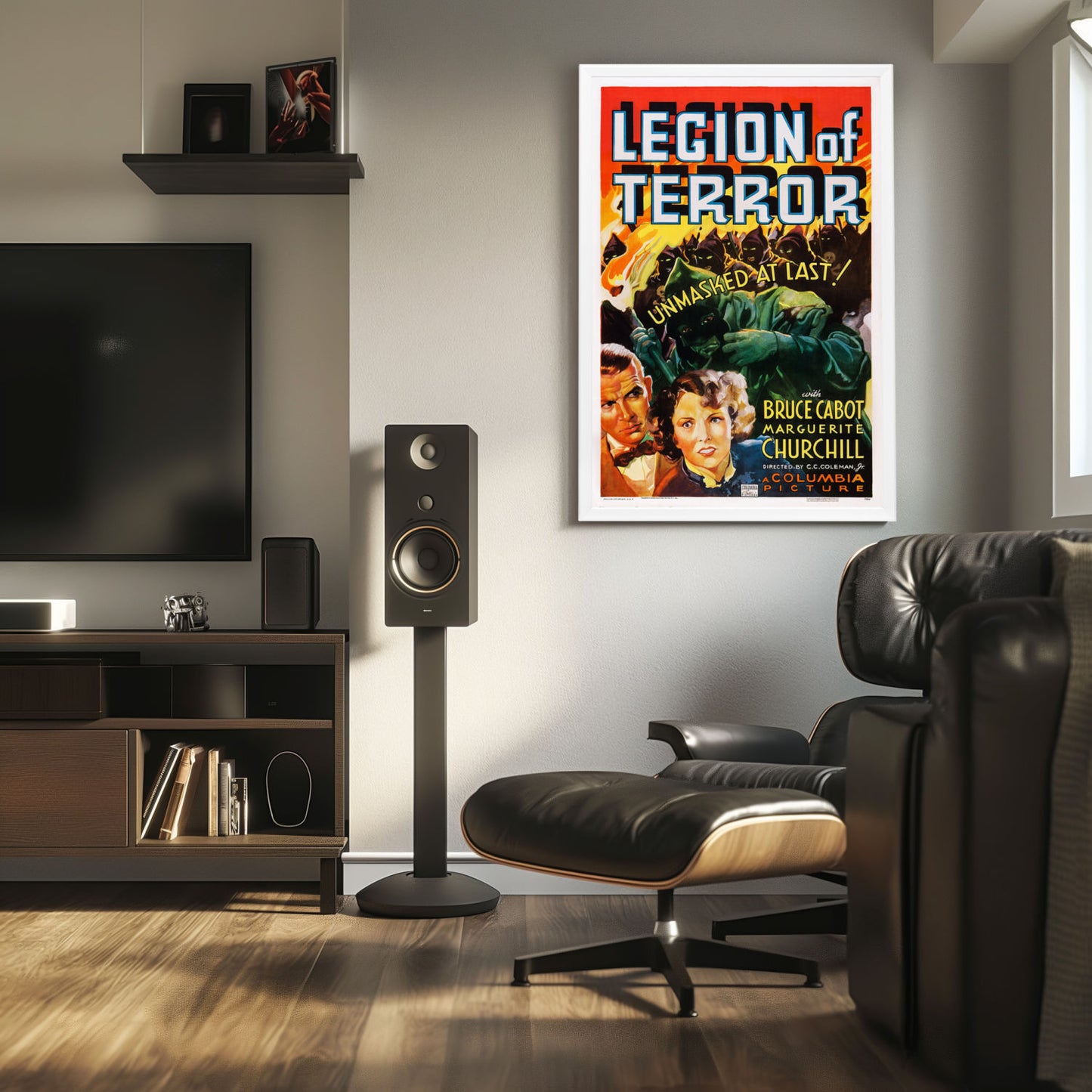 "Legion Of Terror" (1936) Framed Movie Poster