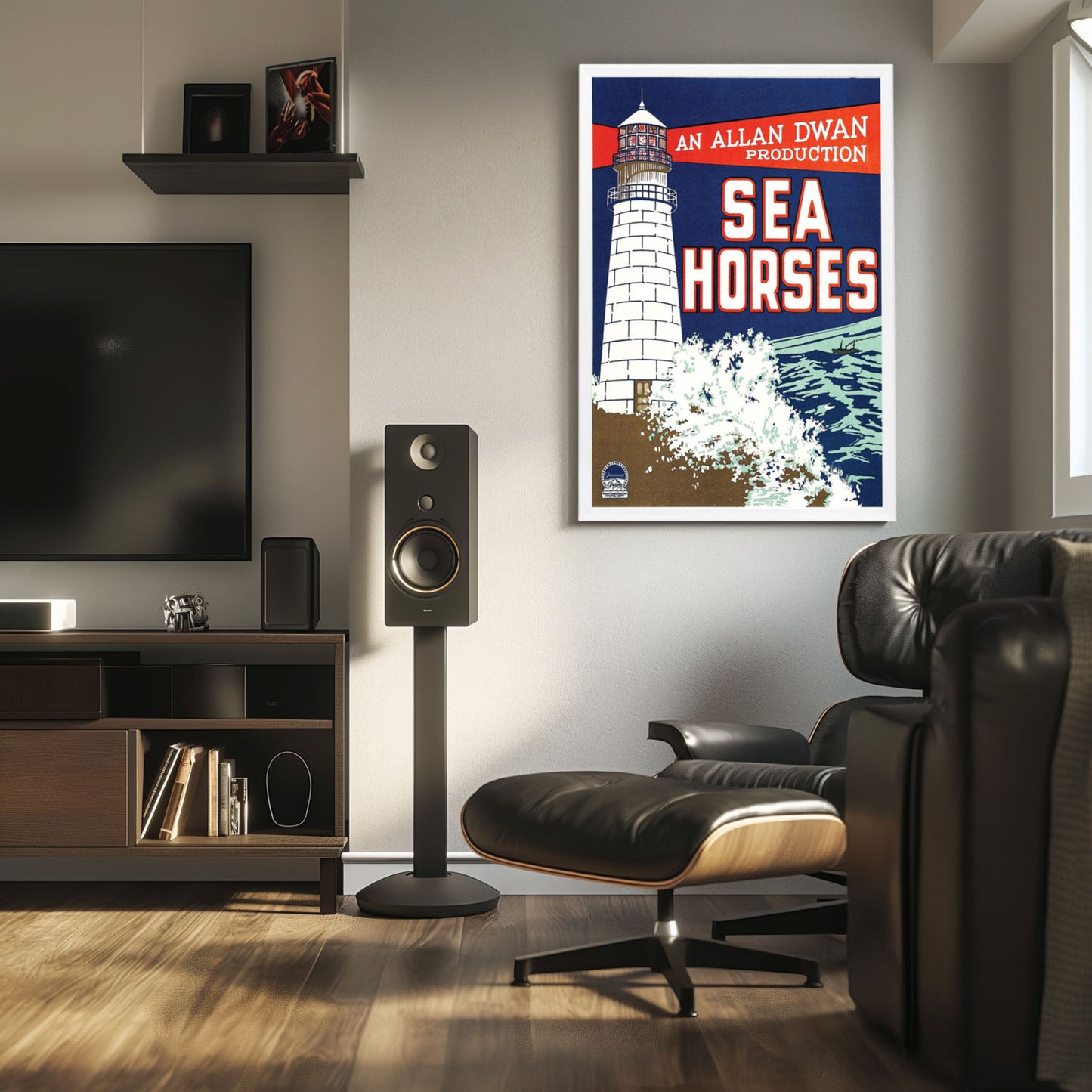 "Sea Horses" (1926) Framed Movie Poster