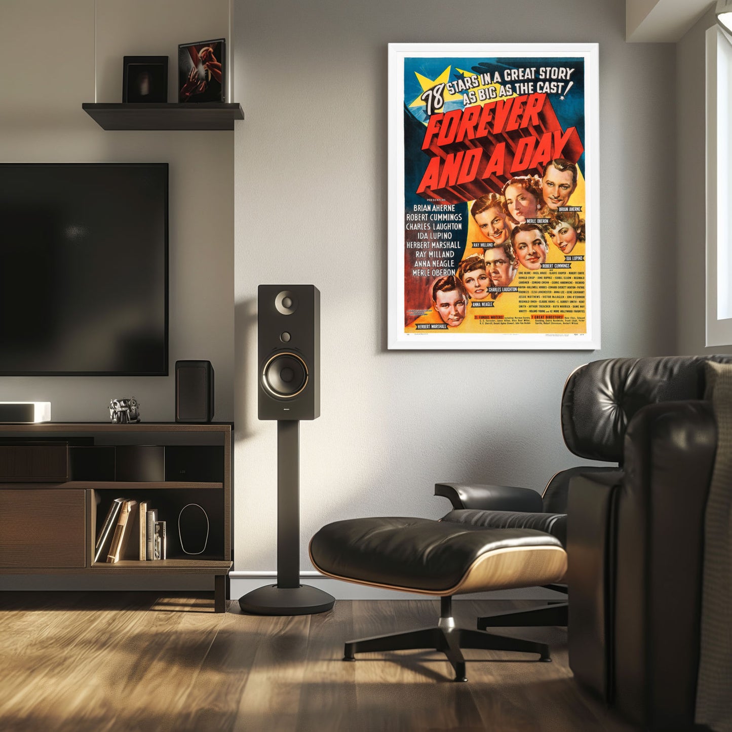 "Forever And A Day" (1943) Framed Movie Poster