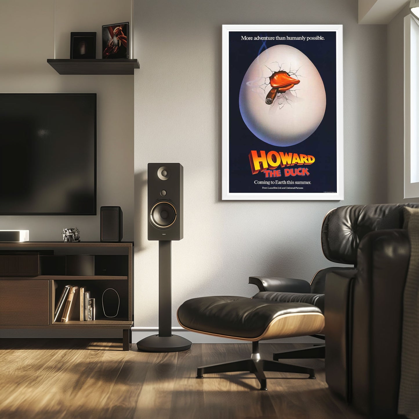 "Howard the Duck" (1986) Framed Movie Poster