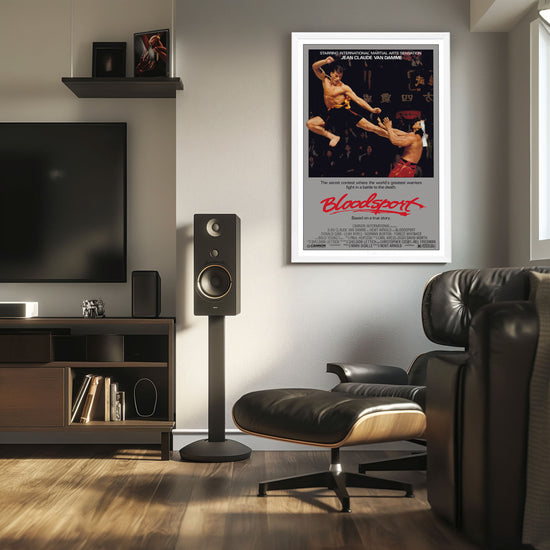 "Bloodsport" (1988) Framed Movie Poster