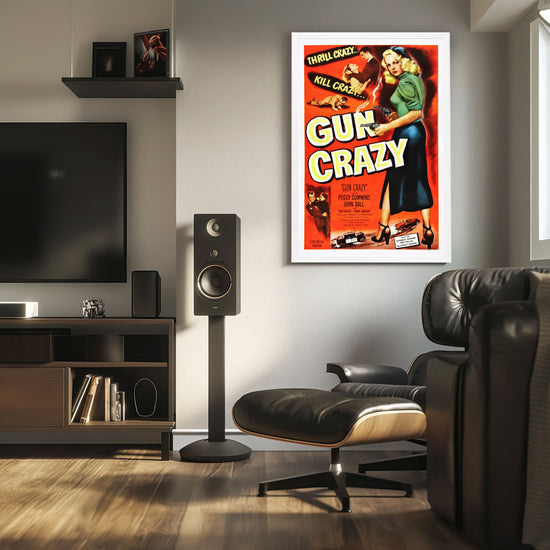 "Gun Crazy" (1950) Framed Movie Poster