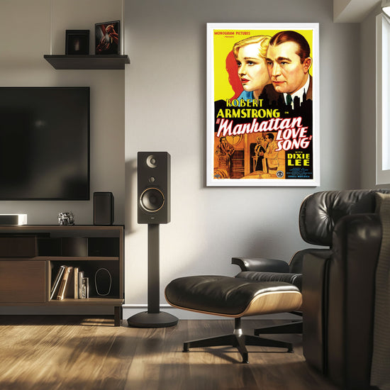 "Manhattan Love Song" (1934) Framed Movie Poster