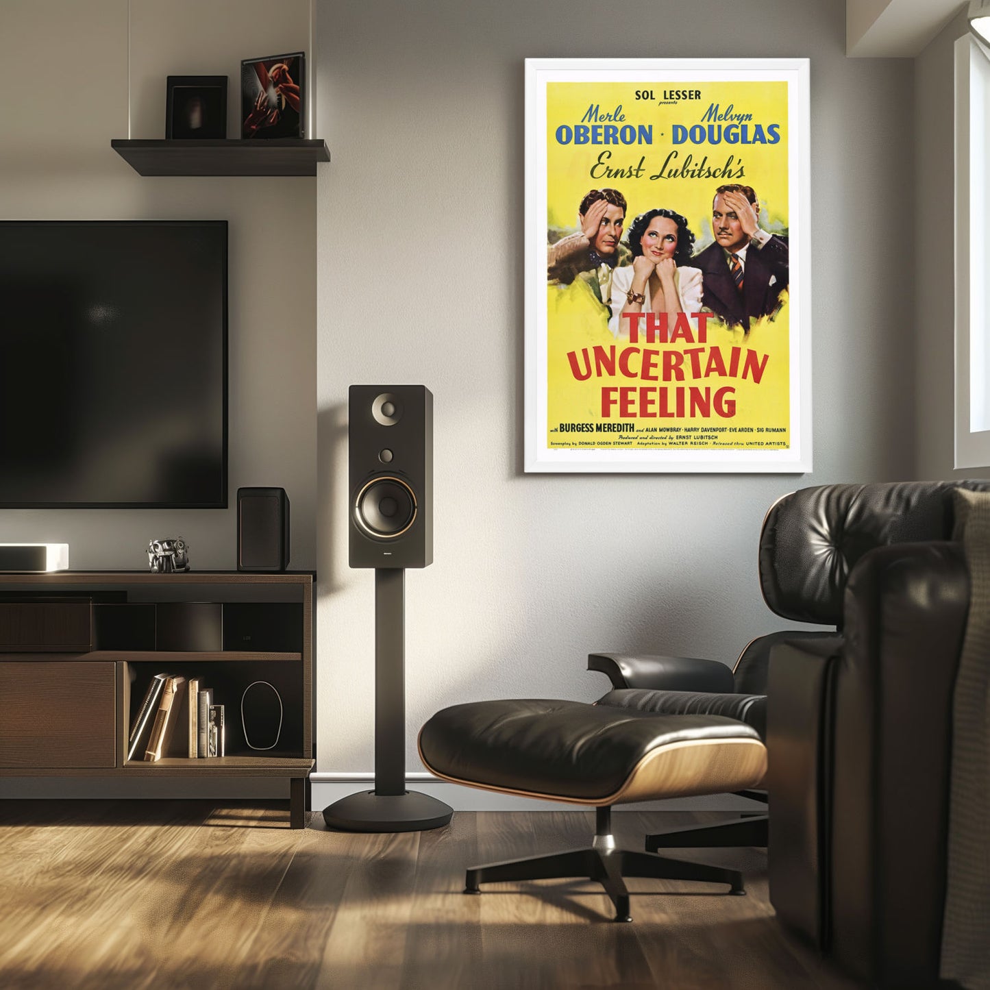 "That Uncertain Feeling" (1941) Framed Movie Poster