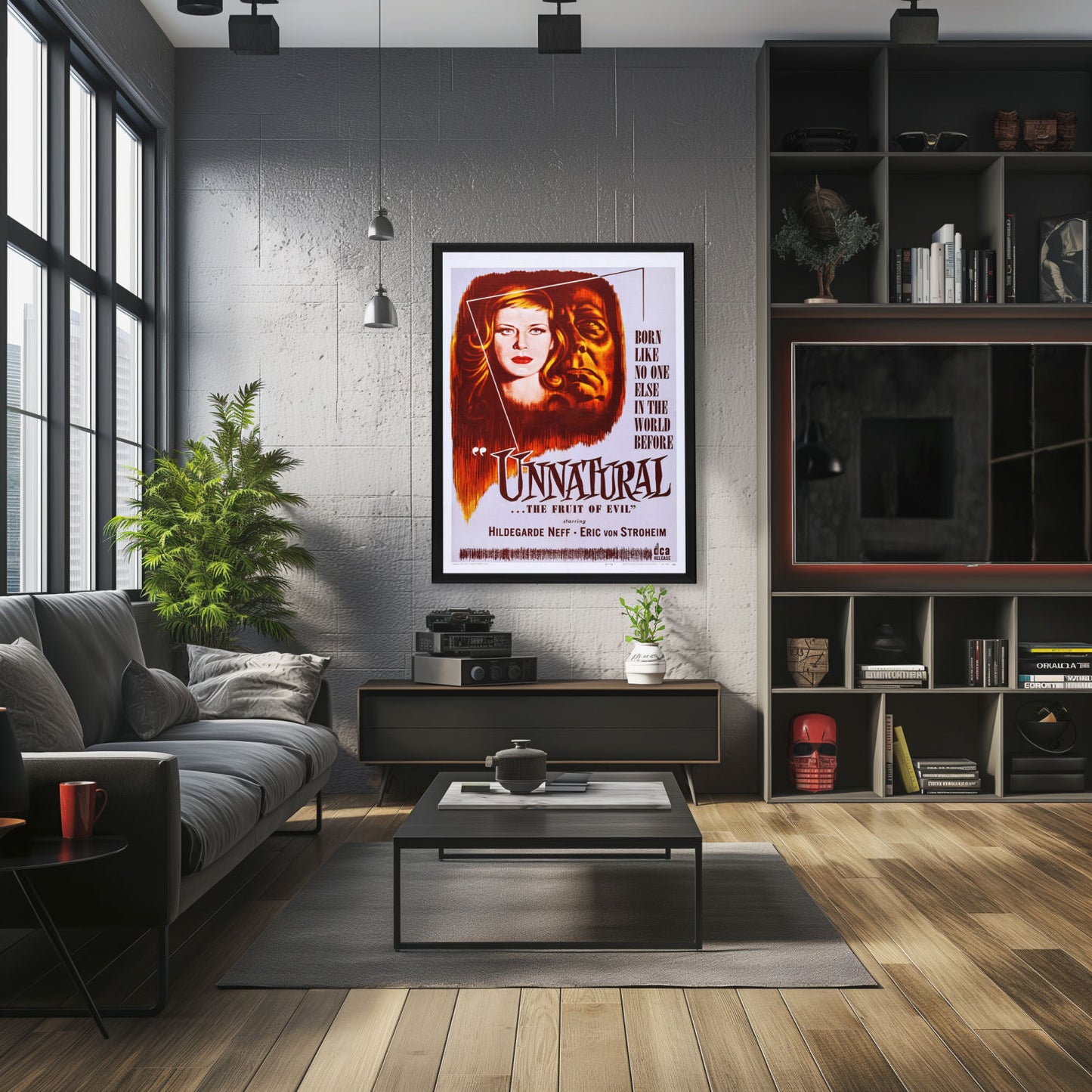 "Unnatural" (1952) Framed Movie Poster