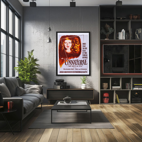 "Unnatural" (1952) Framed Movie Poster