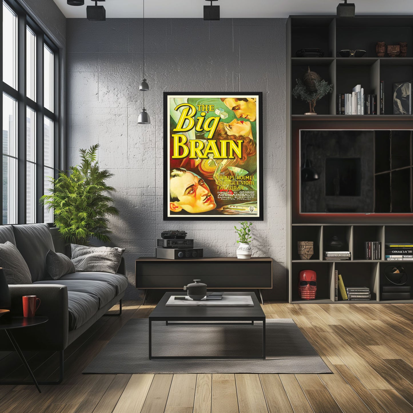 "Big Brain" (1933) Framed Movie Poster