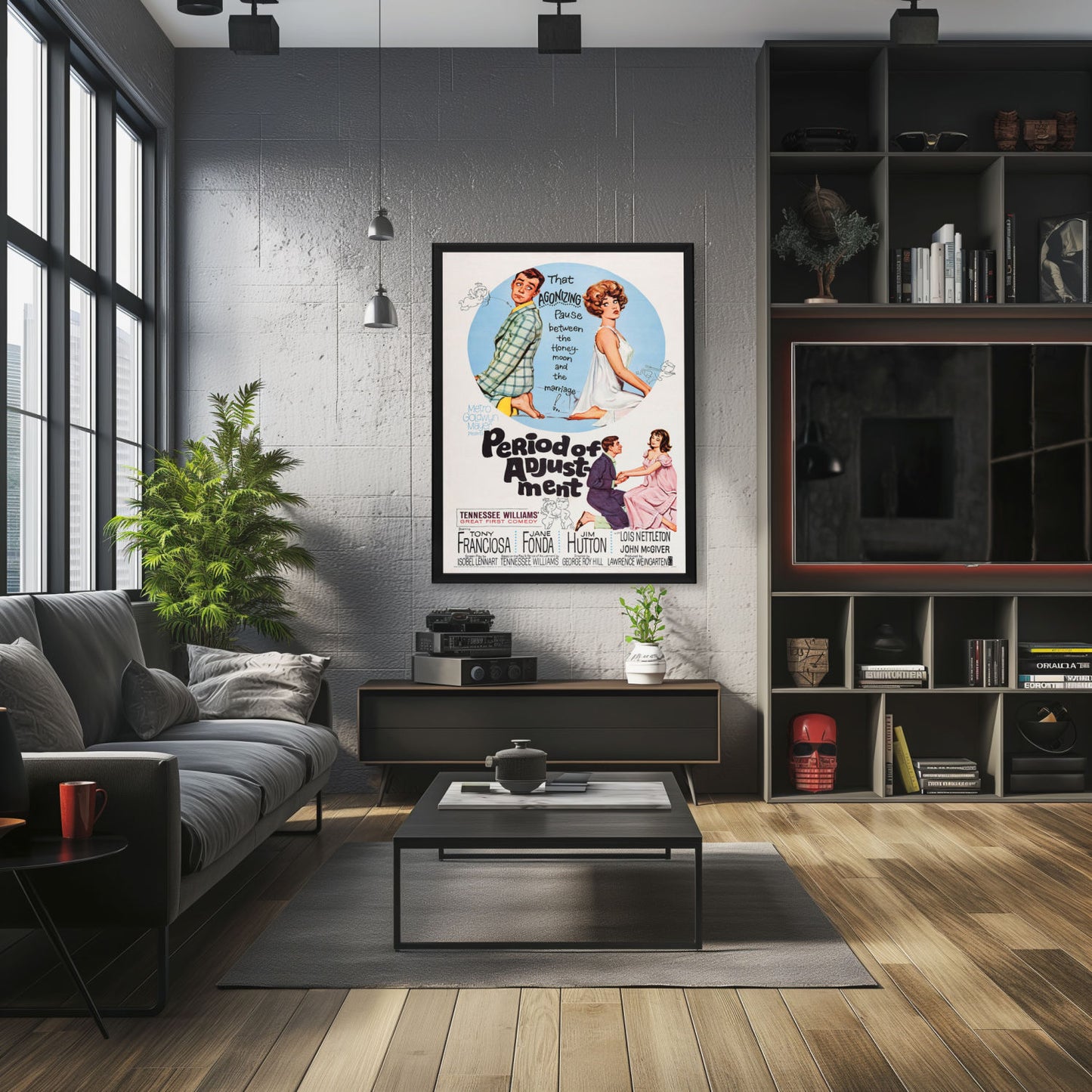 "Period Of Adjustment" (1962) Framed Movie Poster