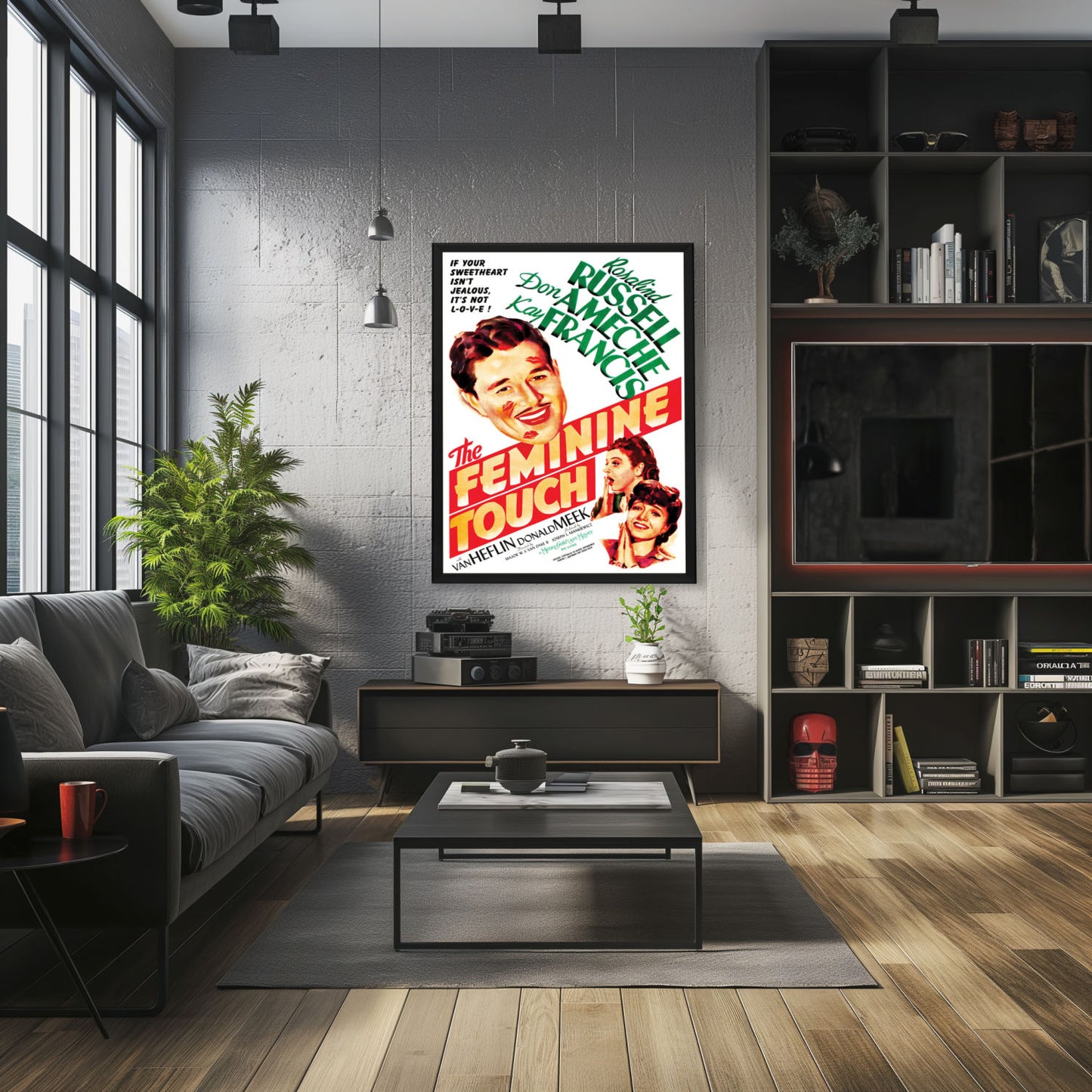"Feminine Touch" (1941) Framed Movie Poster