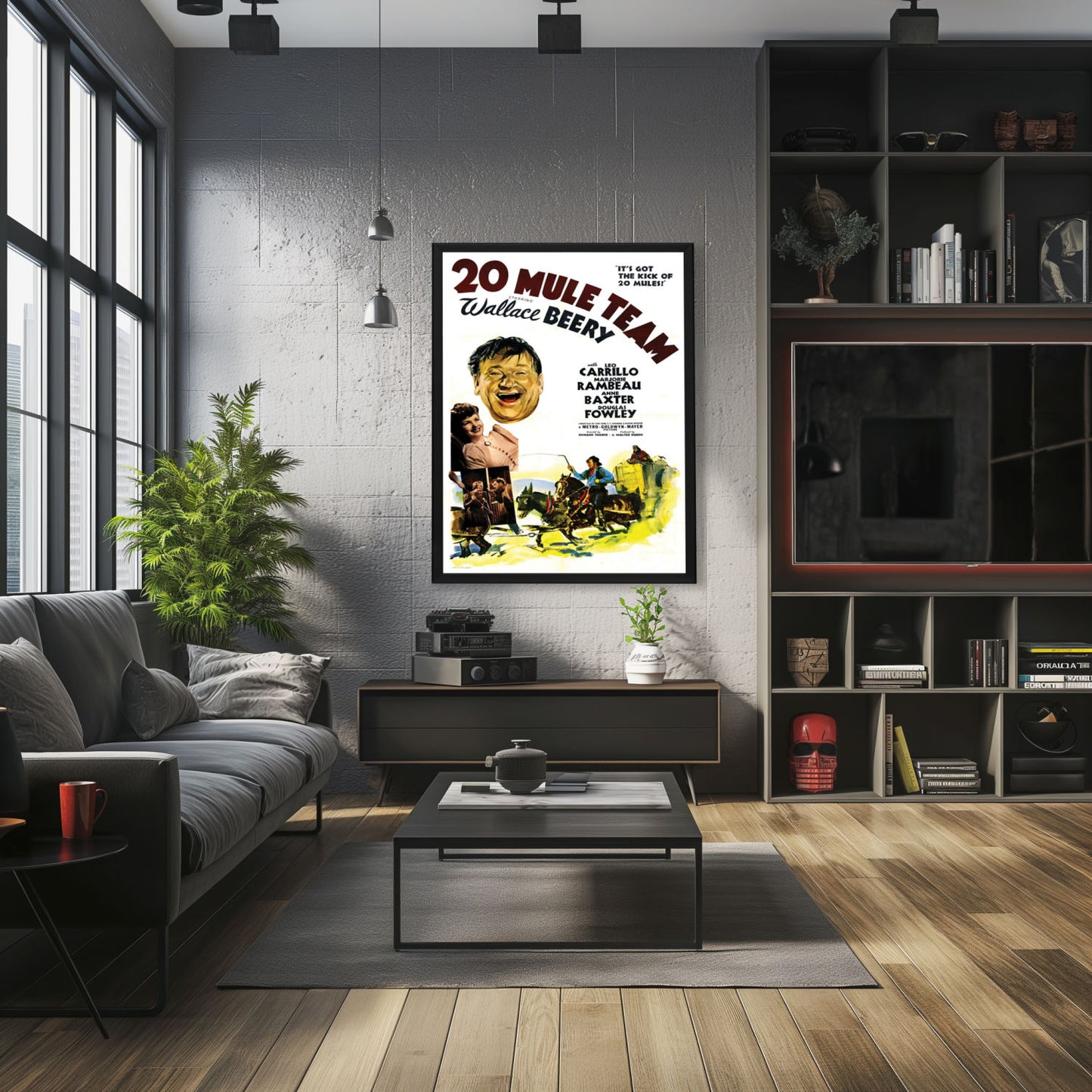 "20 Mule Team" (1940) Framed Movie Poster