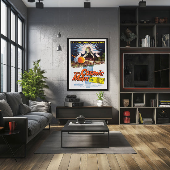 "Cosmic Man" (1959) Framed Movie Poster