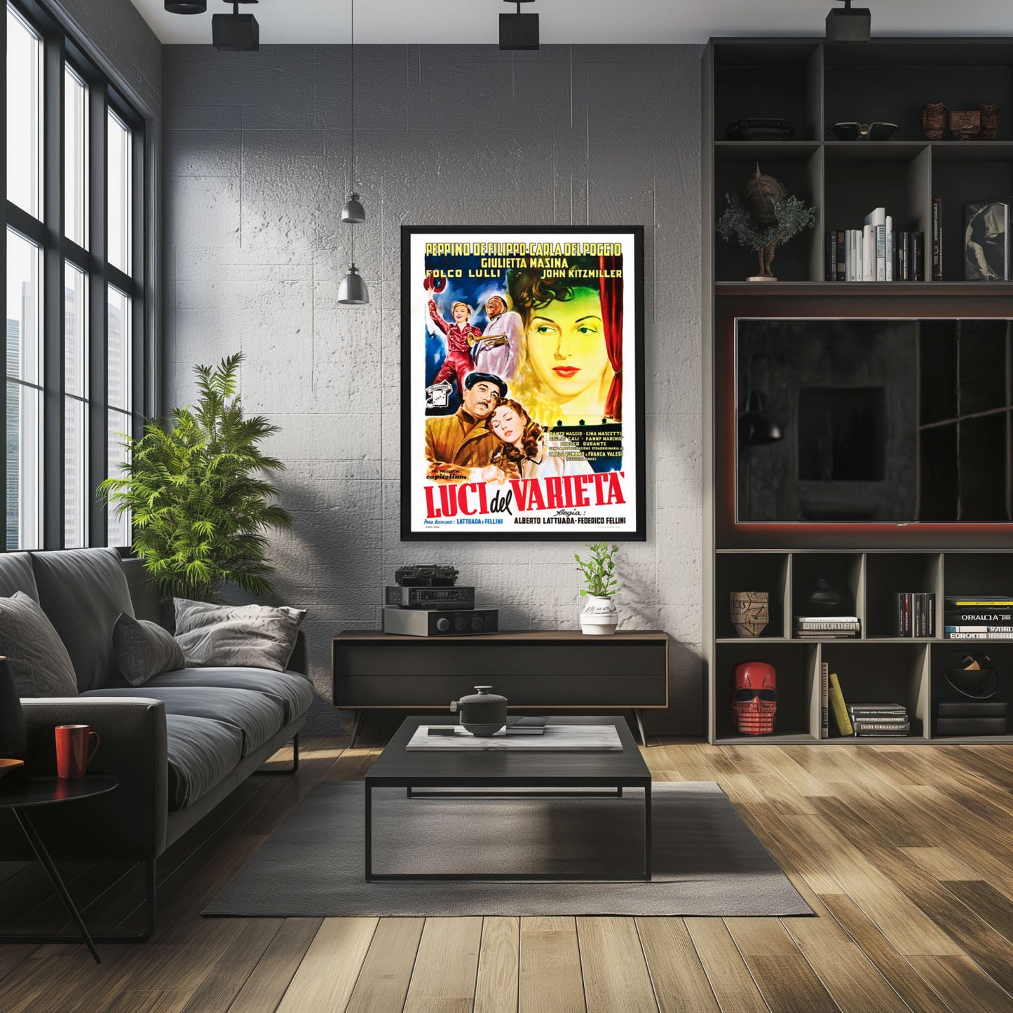 "Variety Lights" (1950) Framed Movie Poster