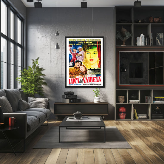 "Variety Lights" (1950) Framed Movie Poster