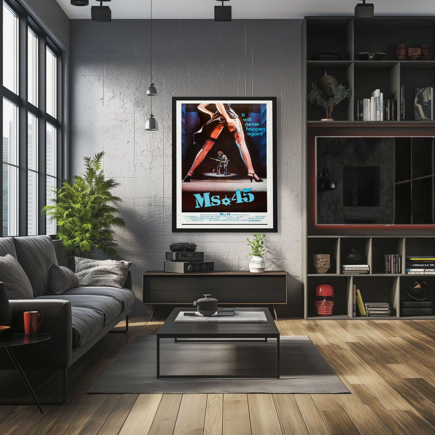 "Ms. 45" (1981) Framed Movie Poster