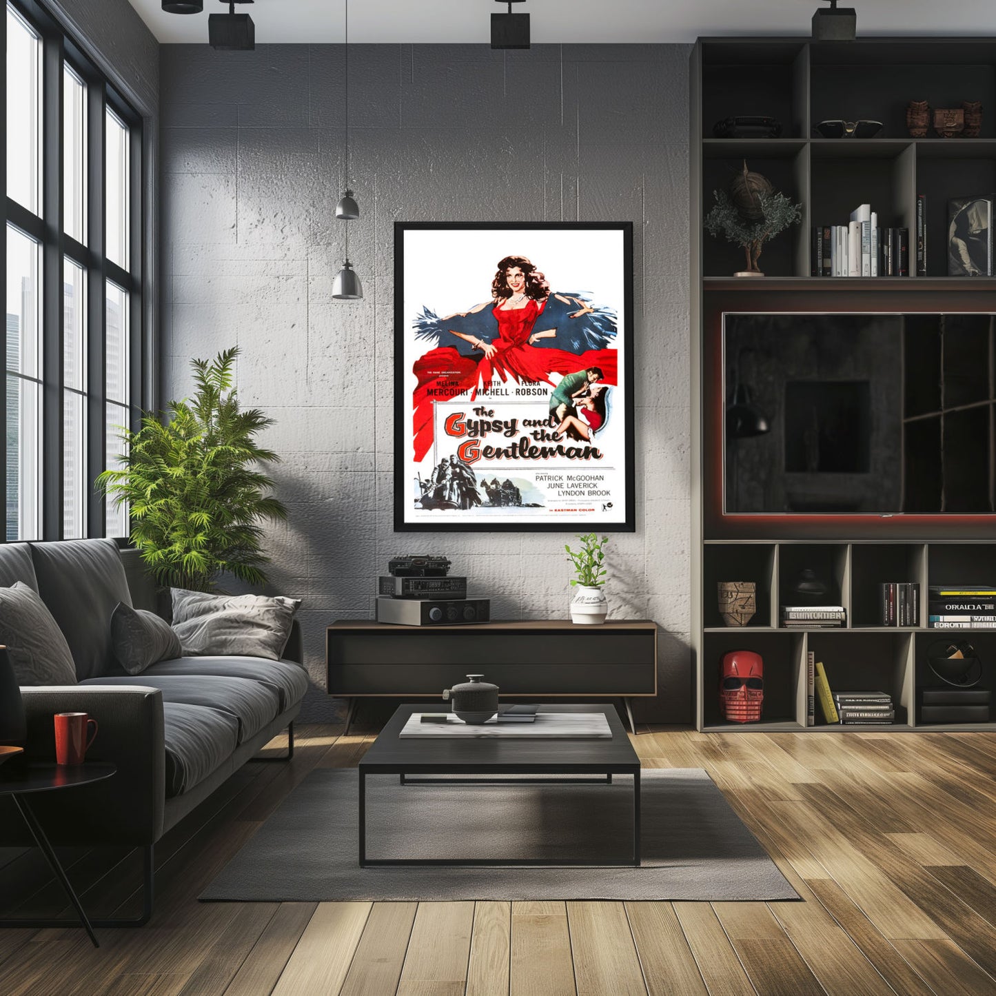 "Gypsy And The Gentleman" (1958) Framed Movie Poster