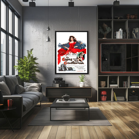 "Gypsy And The Gentleman" (1958) Framed Movie Poster