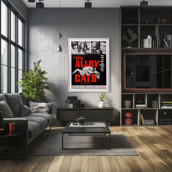 "Alley Cats" (1966) Framed Movie Poster