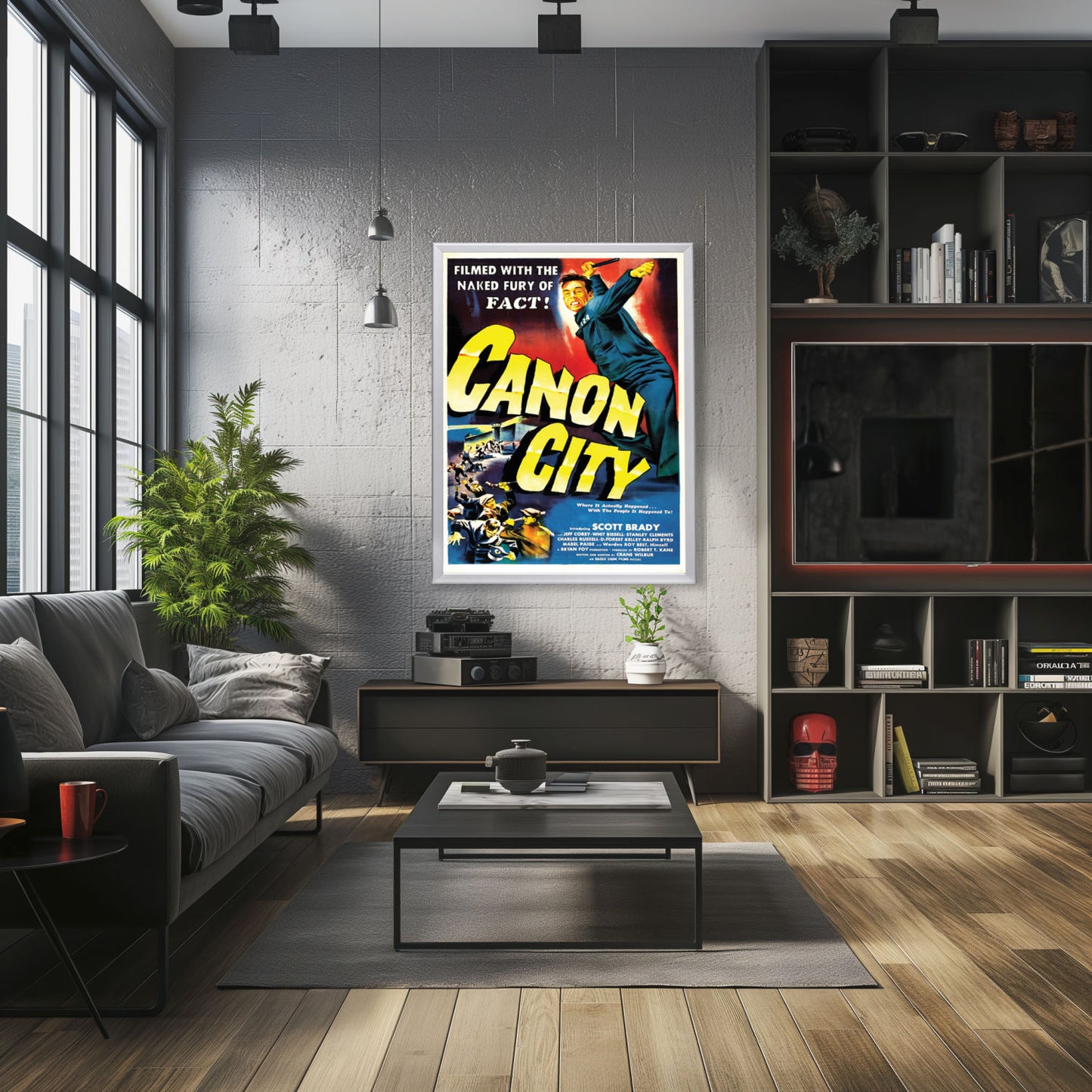"Canon City" (1948) Framed Movie Poster
