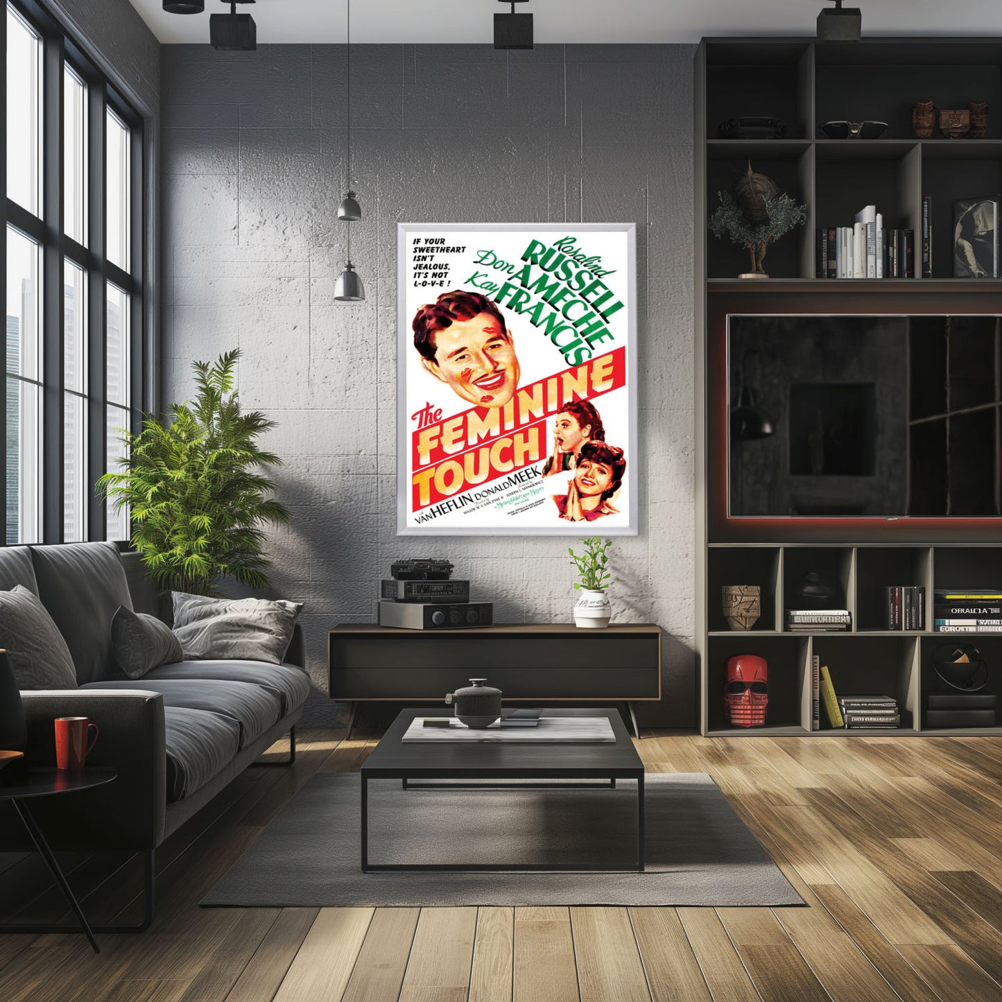 "Feminine Touch" (1941) Framed Movie Poster