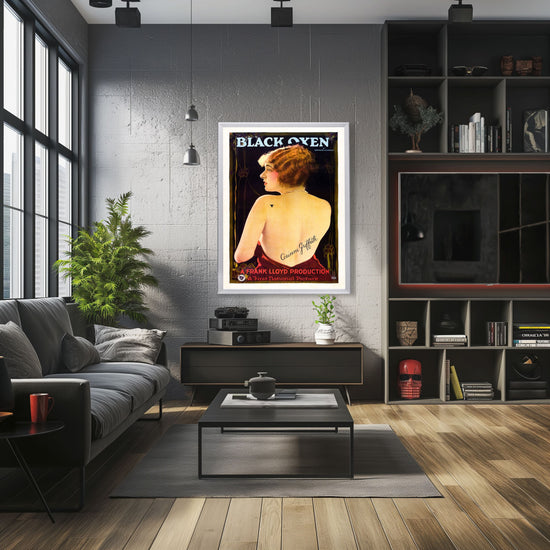 "Black Oxen" (1923) Framed Movie Poster