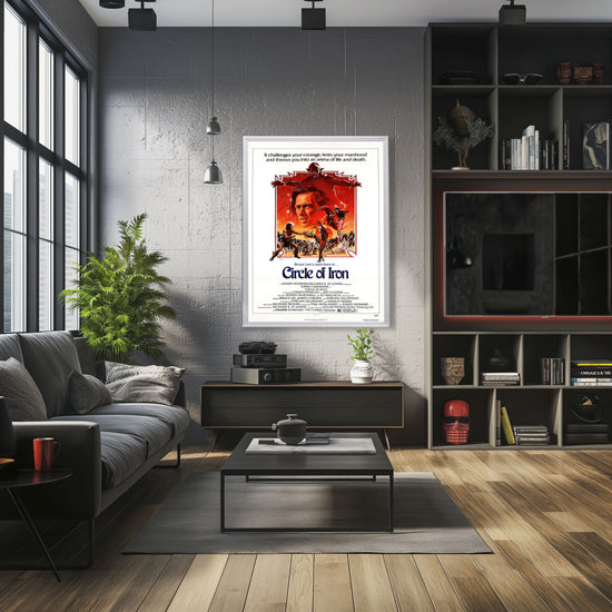 "Circle Of Iron" (1979) Framed Movie Poster