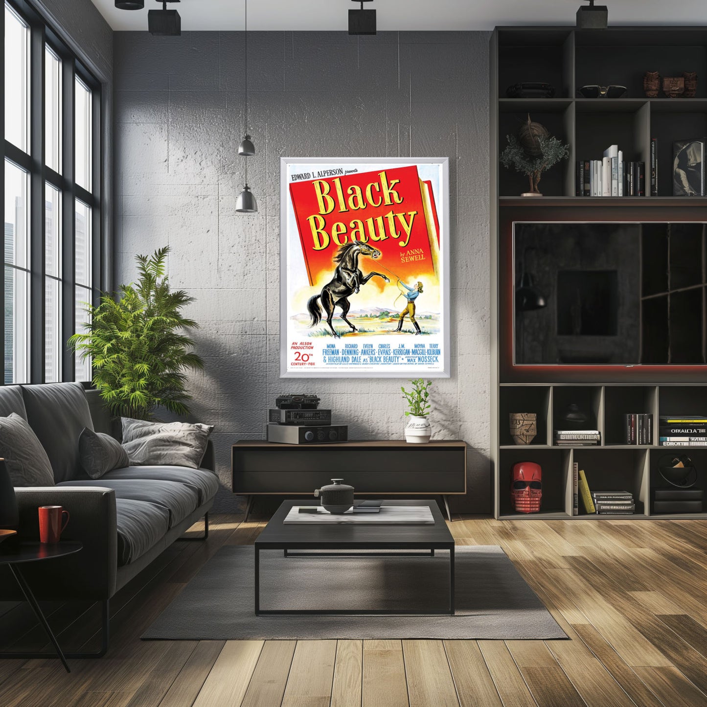 "Black Beauty" (1946) Framed Movie Poster