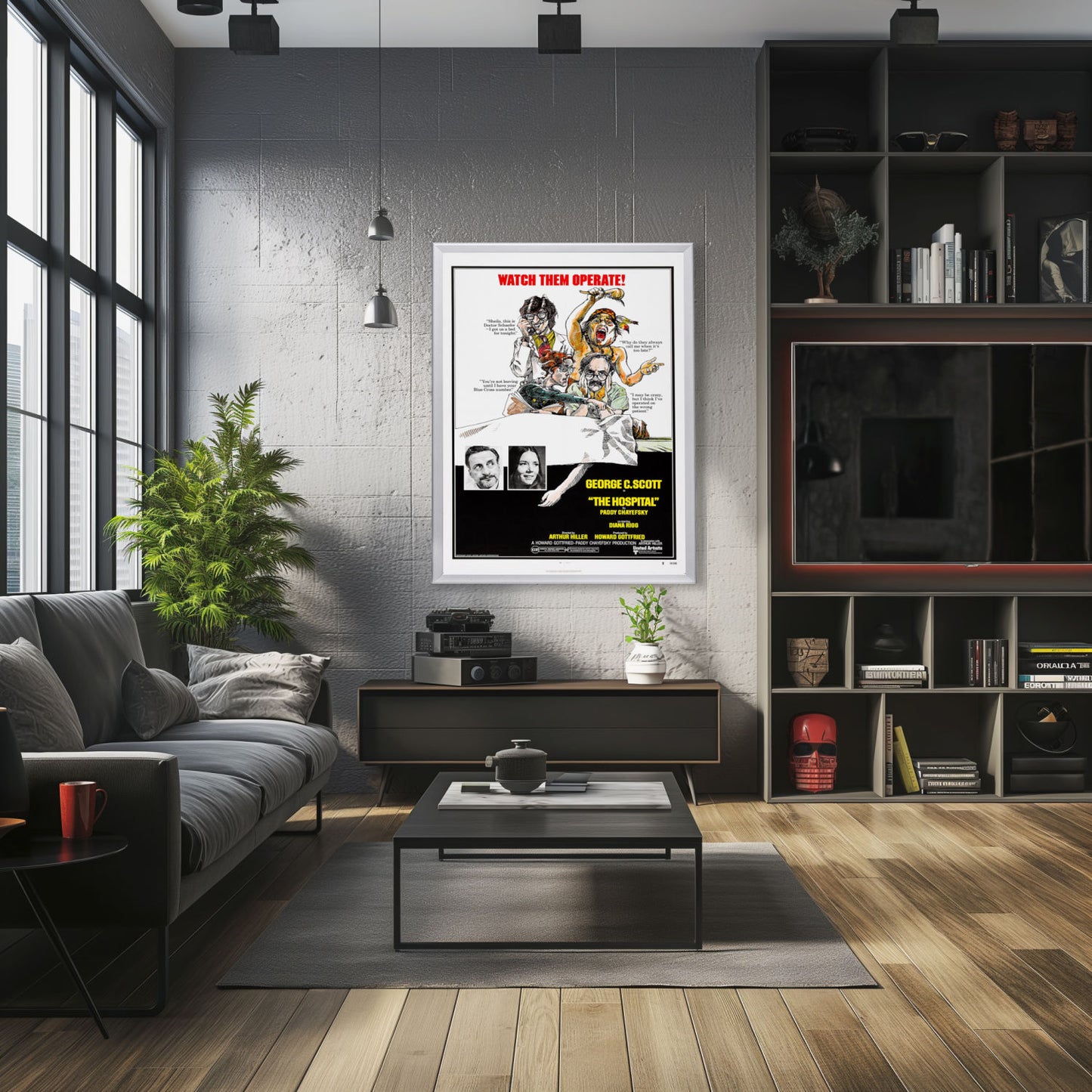 "Hospital" (1971) Framed Movie Poster