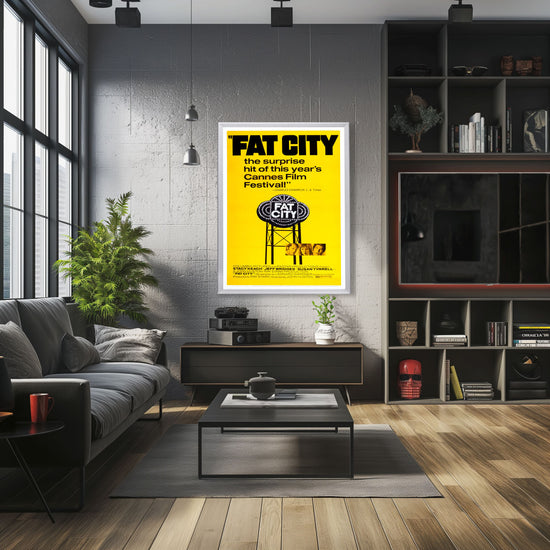 "Fat City" (1972) Framed Movie Poster