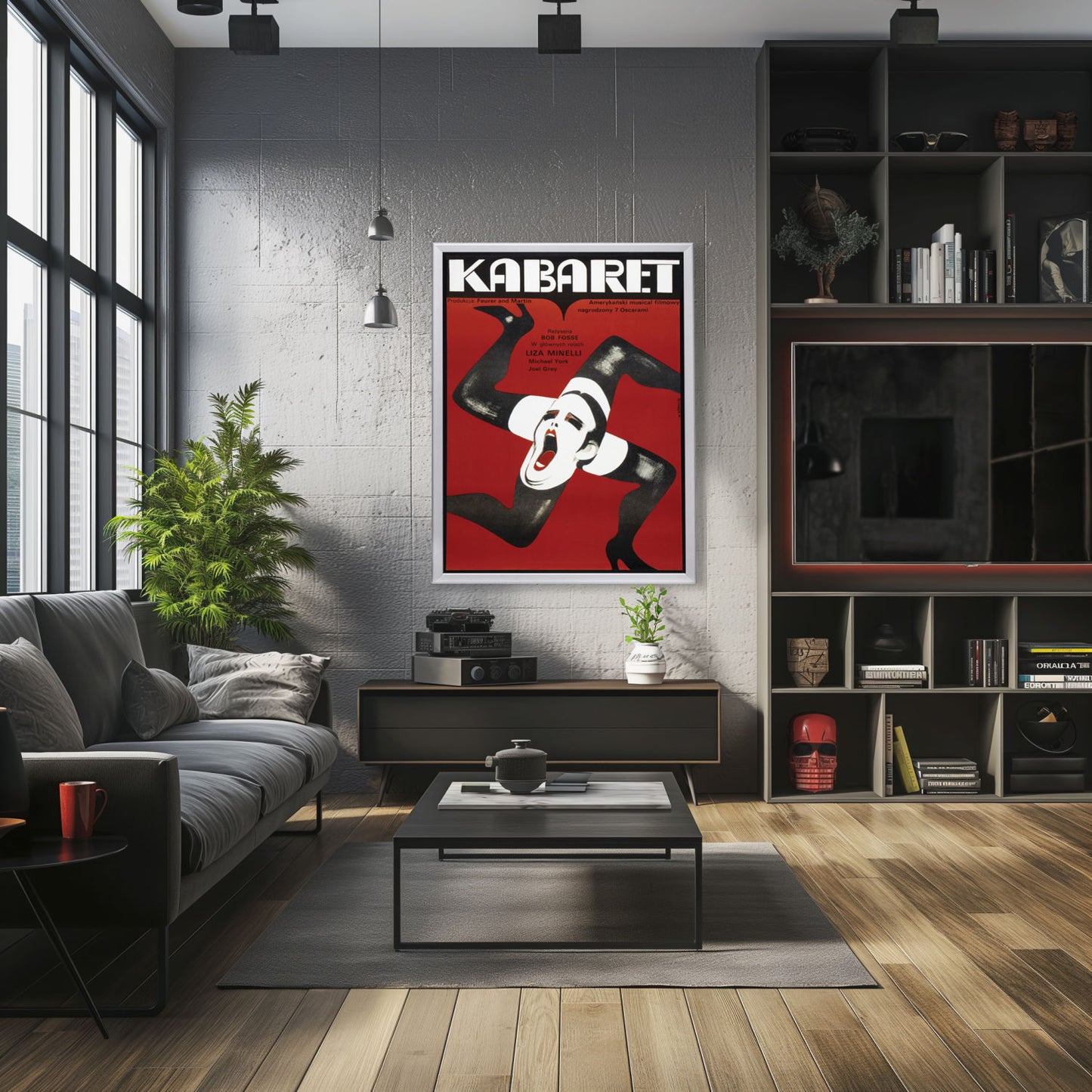 "Cabaret (Polish)" (1972) Framed Movie Poster