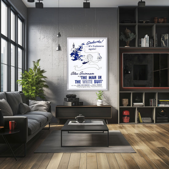 "Man In The White Suit" (1951) Framed Movie Poster