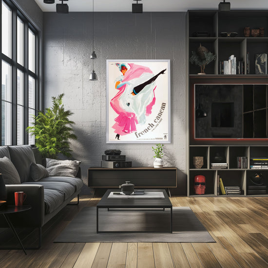 "French Cancan" (1954) Framed Movie Poster