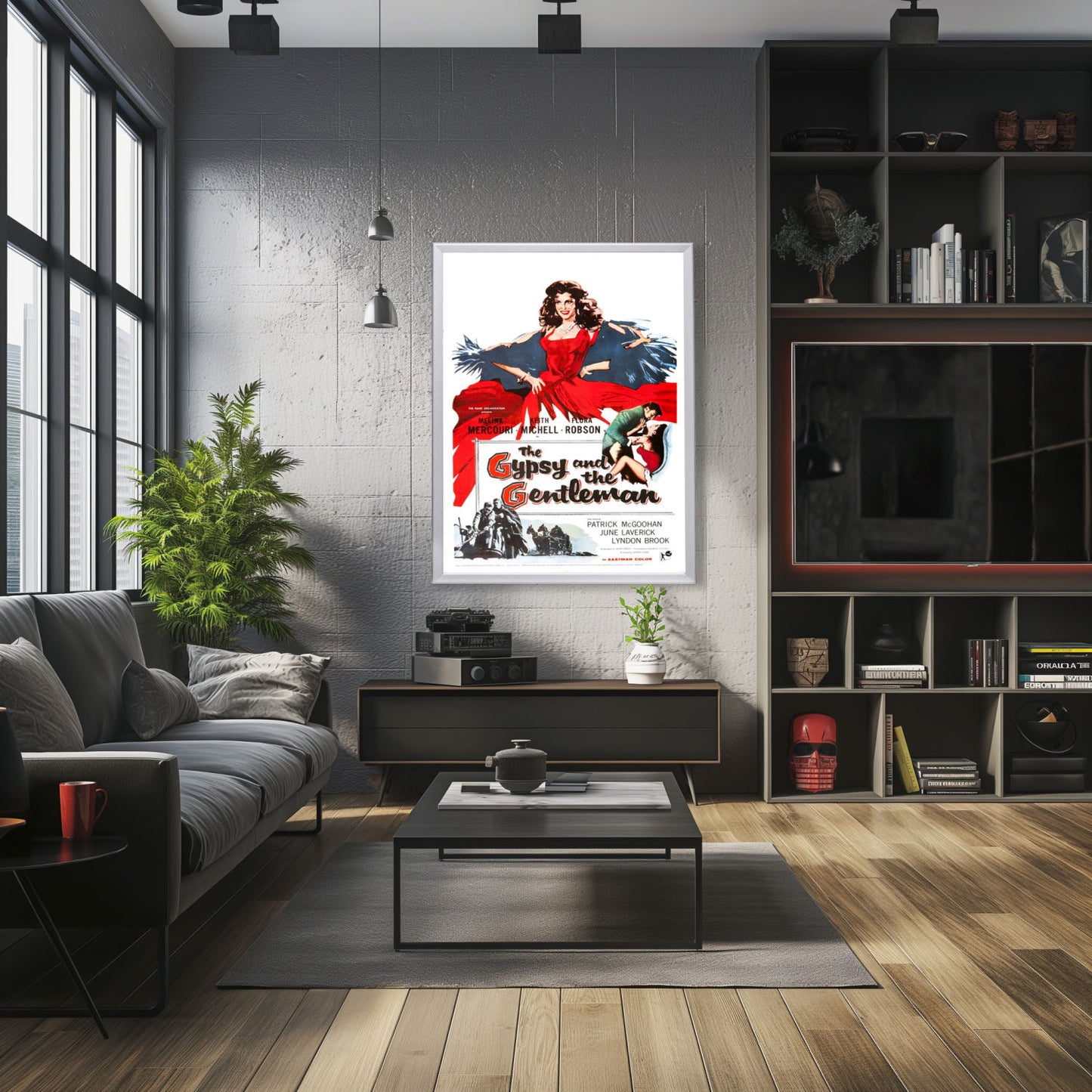 "Gypsy And The Gentleman" (1958) Framed Movie Poster