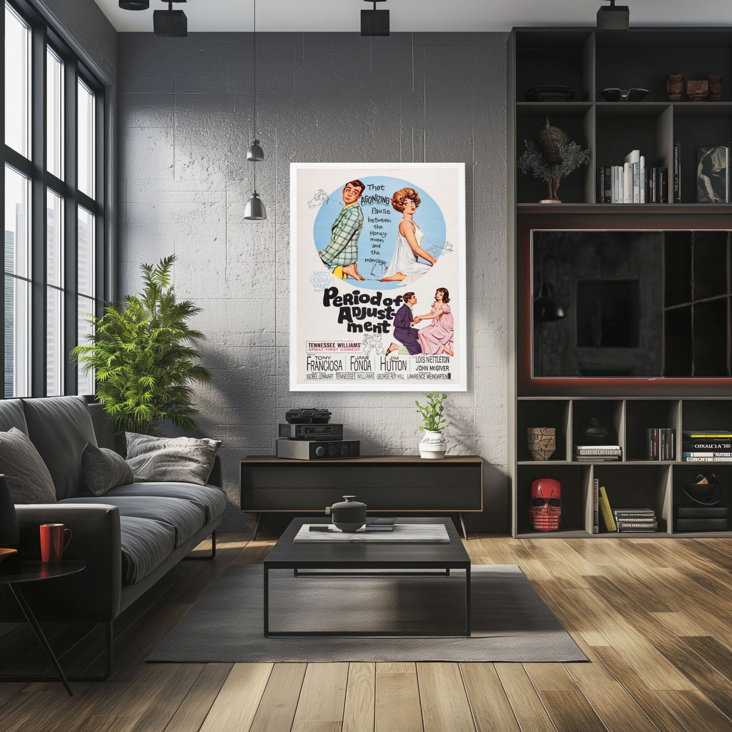 "Period Of Adjustment" (1962) Framed Movie Poster